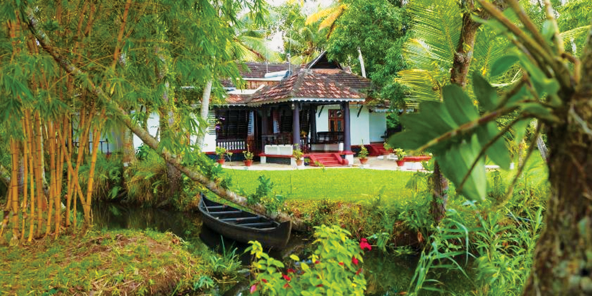 Vembanad House, Alleppey, Kerala.